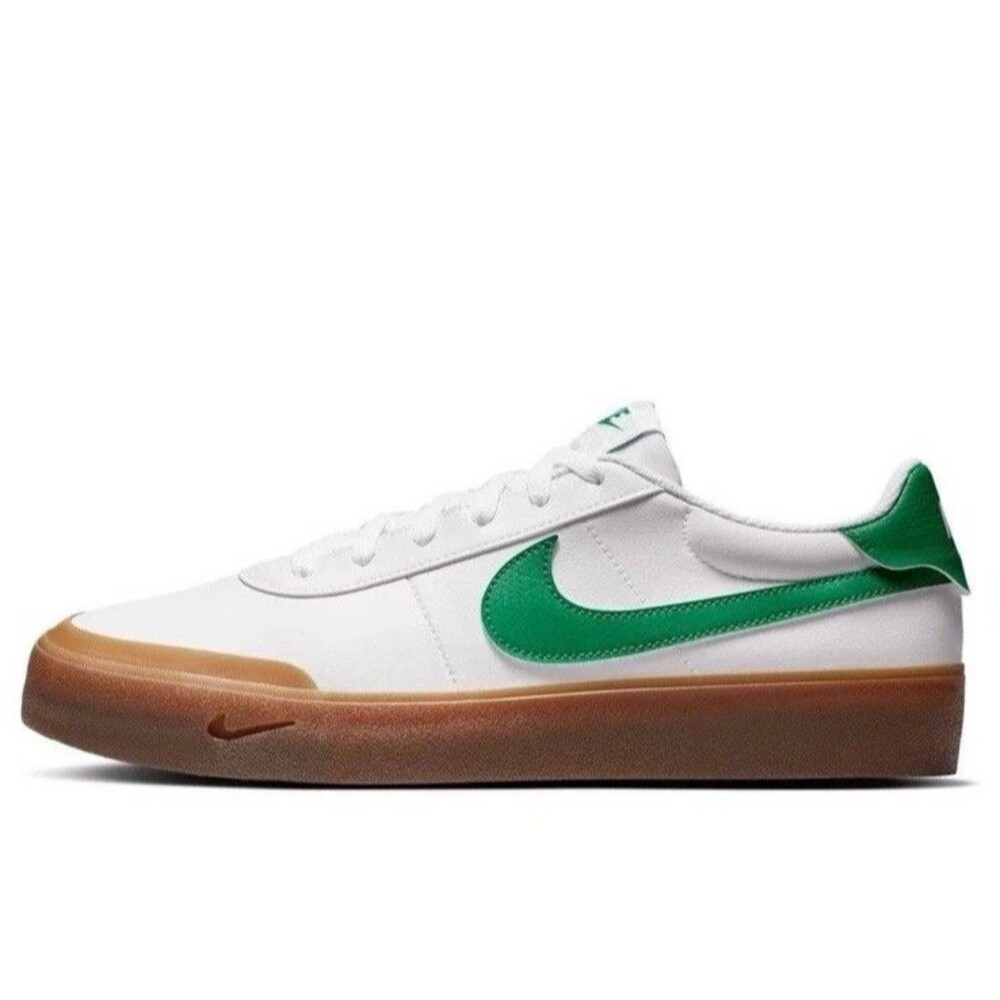 Nike Court Shot White Malachite Gum Men Casual Lifestyle Shoe FQ8146-109 Size 9